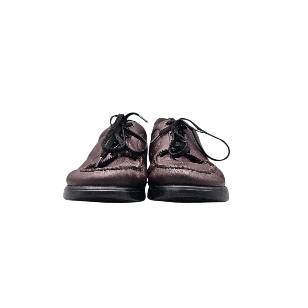 SAS Men's Size 12 N Narrow Bout Time Burgundy Leather Walking Comfort Shoes READ